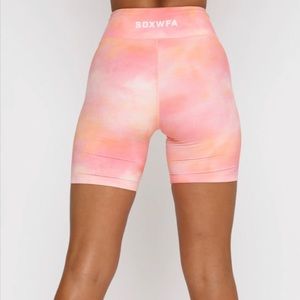 Sarah’s Day x White Fox - Tie-Dye Bike Shorts